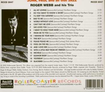 CD Roger Webb Trio: John, Paul And All That Jazz