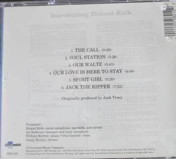 CD Roland Kirk: Introducing Roland Kirk