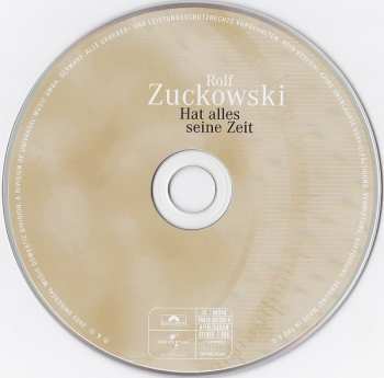 CD Rolf Zuckowski: Hat Alles Seine Zeit