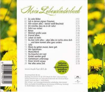 CD Rolf Zuckowski: Mein Lebensliederbuch 