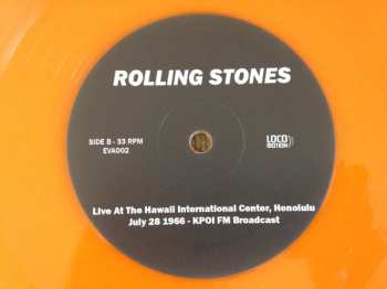 LP The Rolling Stones: The Honolulu Broadcast Live At The Hawaii International Center July 28 1966 - KPOI FM Broadcast LTD | CLR