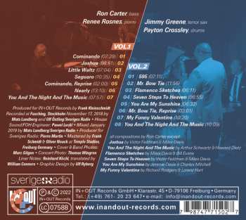 2CD Ron Carter: Foursight: The Complete Stockholm Tapes