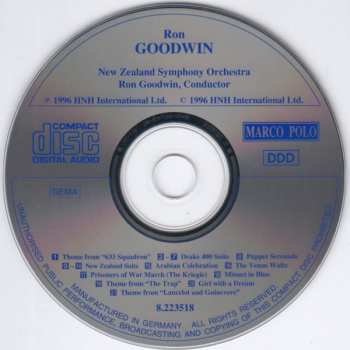 CD The New Zealand Symphony Orchestra: British Light Music: Ron Goodwin