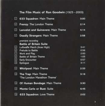 CD BBC Philharmonic: The Film Music Of Ron Goodwin