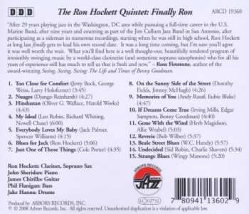 CD Ron Hockett: Finally Ron