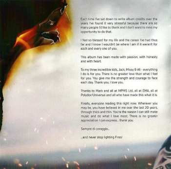 CD Ronan Keating: Fires