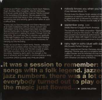 CD Ronnie Drew: The Last Session (A Fond Farewell)