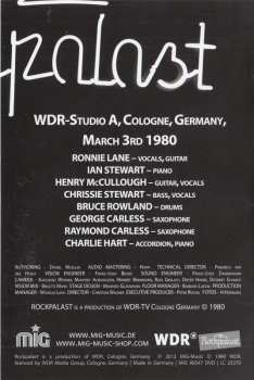 DVD Ronnie Lane Band: Live At Rockpalast 1980