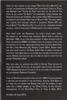 DVD Ronnie Lane Band: Live At Rockpalast 1980