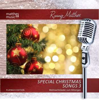 Album Ronny Matthes: Special Christmas Songs-playback/karaoke