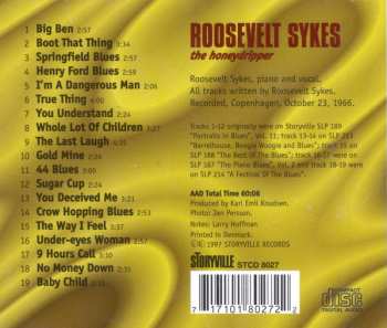 CD Roosevelt Sykes: The Honeydripper