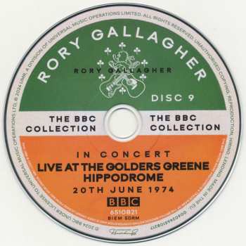 18CD/Coffret/2Blu-ray Rory Gallagher: The BBC Collection DLX