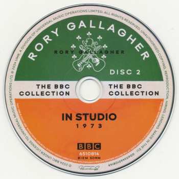 18CD/Coffret/2Blu-ray Rory Gallagher: The BBC Collection DLX