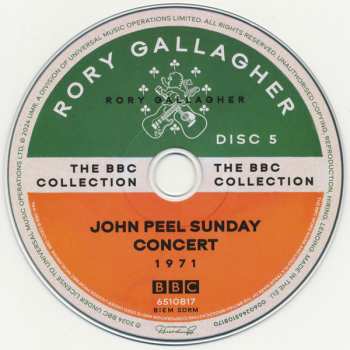 18CD/Coffret/2Blu-ray Rory Gallagher: The BBC Collection DLX