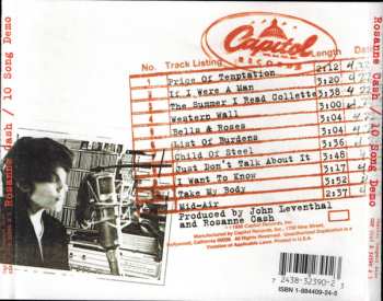 CD Rosanne Cash: 10 Song Demo
