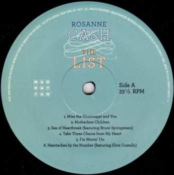 LP Rosanne Cash: The List