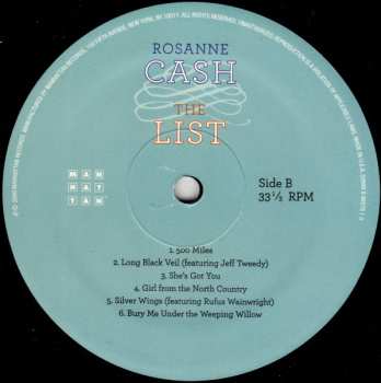 LP Rosanne Cash: The List