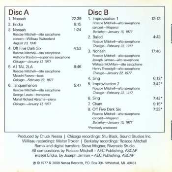 2CD Roscoe Mitchell: Nonaah