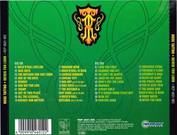 2CD/Coffret Rose Tattoo: Never Too Loud