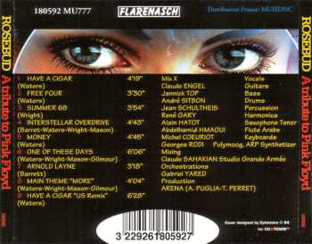 CD Rosebud: A Tribute To Pink Floyd