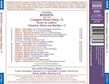 CD Gioacchino Rossini: Complete Piano Music • 9