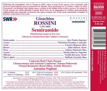 3CD/Coffret Gioacchino Rossini: Semiramide