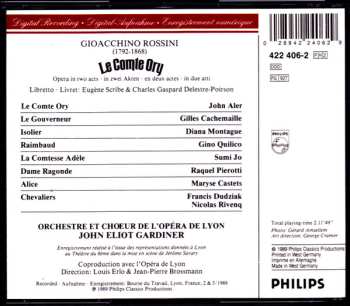 2CD/Coffret John Eliot Gardiner: Le Comte Ory