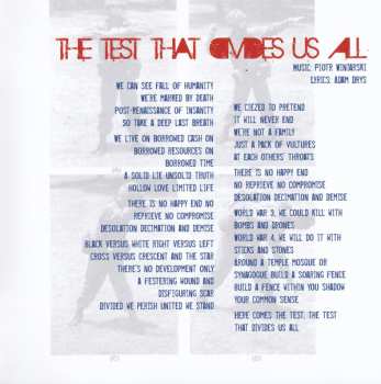 CD Rotengeist: The Test That Divides Us All