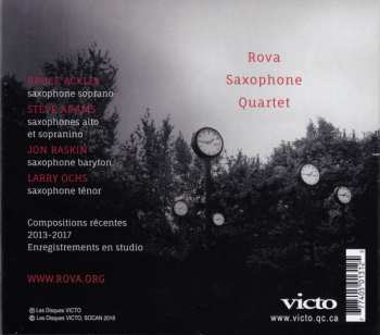 CD Rova Saxophone Quartet: In Transverse Time