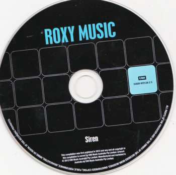 5CD/Coffret Roxy Music: 5 Album Set