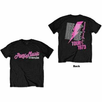Marchandises Roxy Music: Tričko For Your Pleasure Tour  S