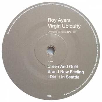 2LP Roy Ayers: Virgin Ubiquity (Unreleased Recordings 1976-1981)