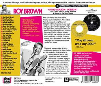 CD Roy Brown: Good Rockin’ Tonight (1947-1960 DeLuxe, King, Imperial & Home of the Blues Sides