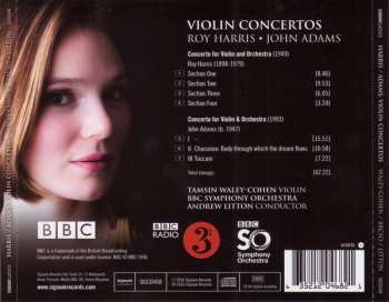 CD John Adams: Violin Concertos
