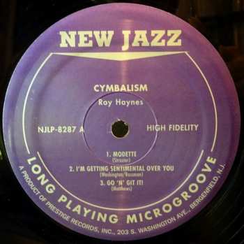LP Roy Haynes: Cymbalism