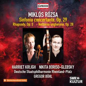 Album Rozsa: Miklos Rozsa: Sinfonia Concertante: Rhapsody For