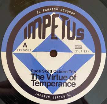 LP Rude Skott Osborn Trio: The Virtue of Temperance LTD