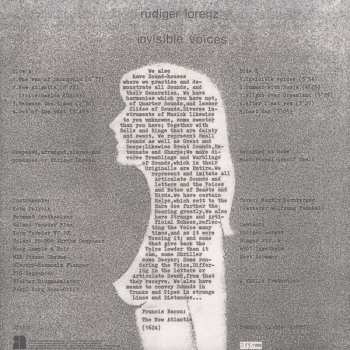 LP Rüdiger Lorenz: Invisible Voices LTD | NUM