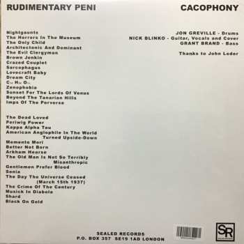 LP Rudimentary Peni: Cacophony