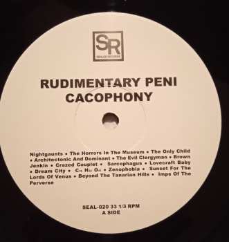 LP Rudimentary Peni: Cacophony