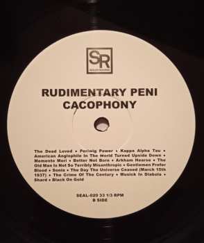 LP Rudimentary Peni: Cacophony