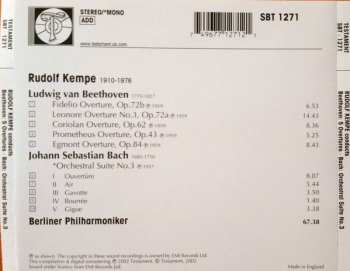 CD Johann Sebastian Bach: 5 Overtures • Orchestral Suite No. 3