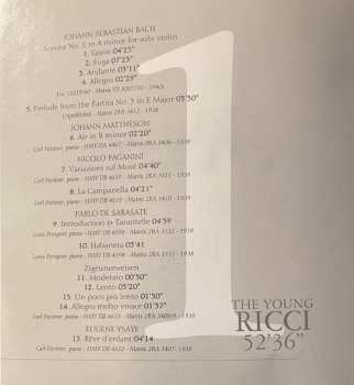 10CD/Coffret Ruggiero Ricci: A Life For The Violin