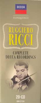 20CD/Coffret Ruggiero Ricci: The Complete Decca Recordings