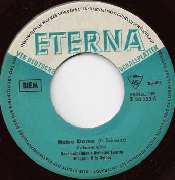 SP Rundfunk-Sinfonie-Orchester Leipzig: Notre Dame / Aida