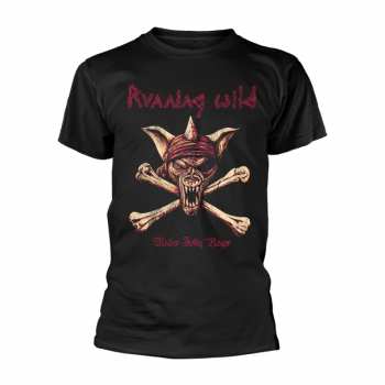 Merch Running Wild: T-shirt Under Jolly Roger (crossbones)