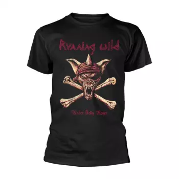 T-shirt Under Jolly Roger (crossbones)