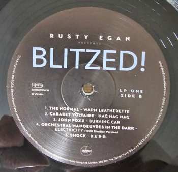 4LP/Coffret Rusty Egan: Blitzed!