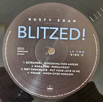 4LP/Coffret Rusty Egan: Blitzed!