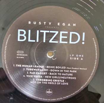 4LP/Coffret Rusty Egan: Blitzed!